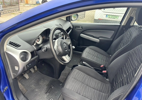 Mazda 2 cena 14900 przebieg: 160000, rok produkcji 2009 z Szczecin małe 742